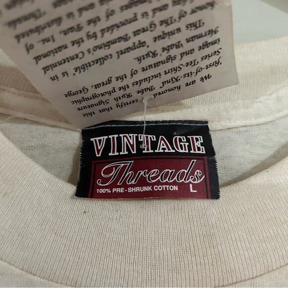 Vintage 1994 Babe Ruth Baseball AOP Shirt - Picture 4 of 8